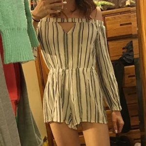 Striped Romper
